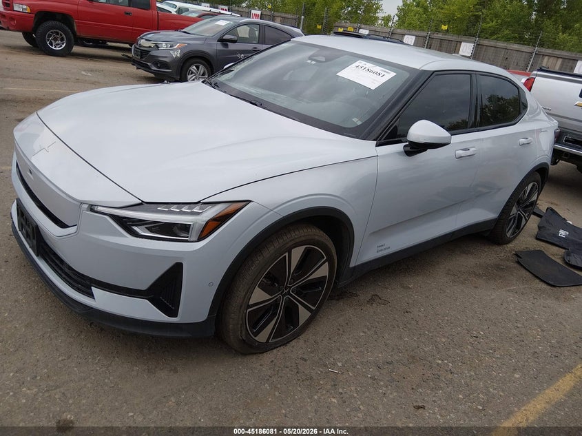 2024 Polestar 2 VIN YSMFE3KA7RL221551 IAAI salvage auction — RIGHT FRONT, Clear (Colorado), sold $7,725 on 2026-07-28 (photo 2)