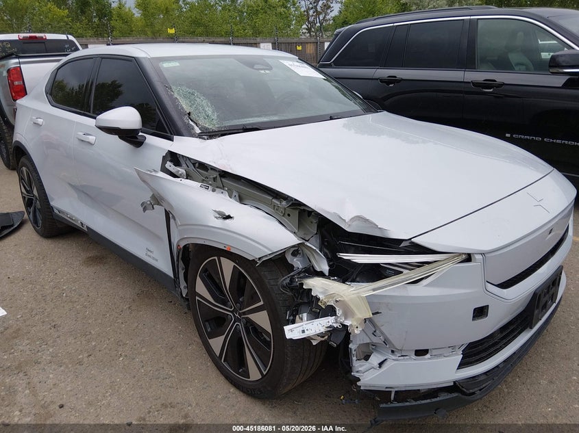 2024 Polestar 2 VIN YSMFE3KA7RL221551 IAAI salvage auction — RIGHT FRONT, Clear (Colorado), sold $7,725 on 2026-07-28 (photo 6)
