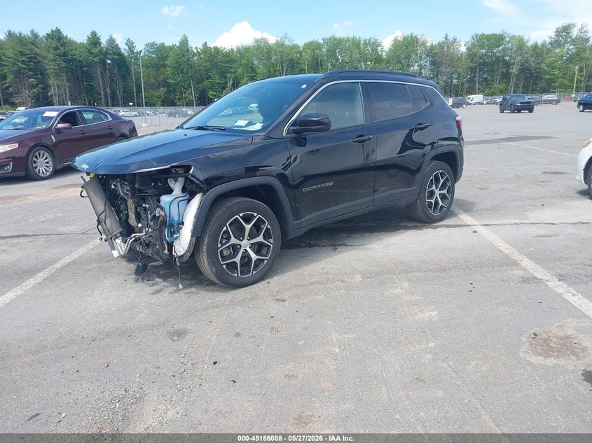 2024 Jeep Compass VIN 3C4NJDCN6RT166539 IAAI salvage auction — FRONT END, Mv-907A (New York), sold $5,200 on 2026-07-24 (photo 2)
