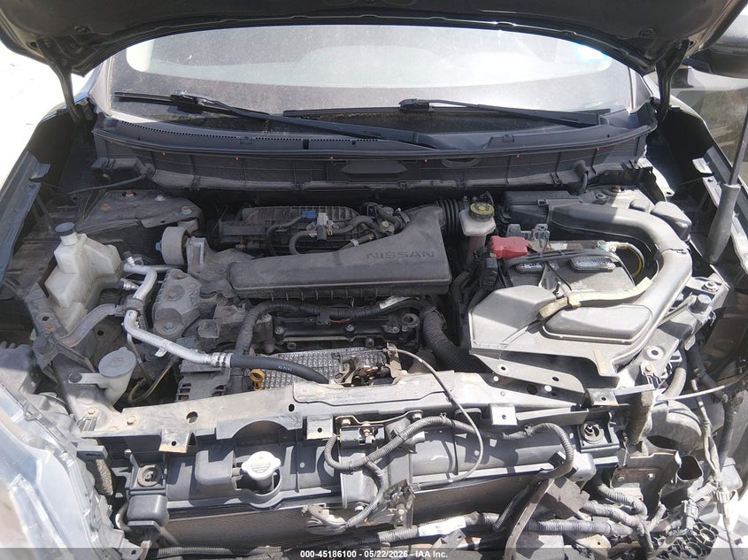 2016 Nissan Rogue VIN KNMAT2MV4GP679754 IAAI salvage auction — FRONT END, Salvage (New Hampshire), sold $800 on 2026-07-29 (photo 9)