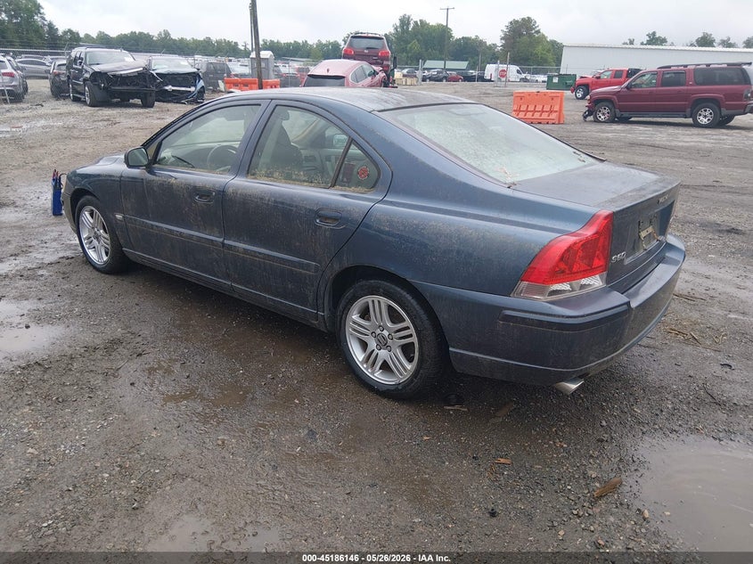 2006 Volvo S60 VIN YV1RS592X62545780 IAAI salvage auction — NORMAL WEAR, Clear (Virginia), sold $1,350 on 2026-08-07 (photo 3)