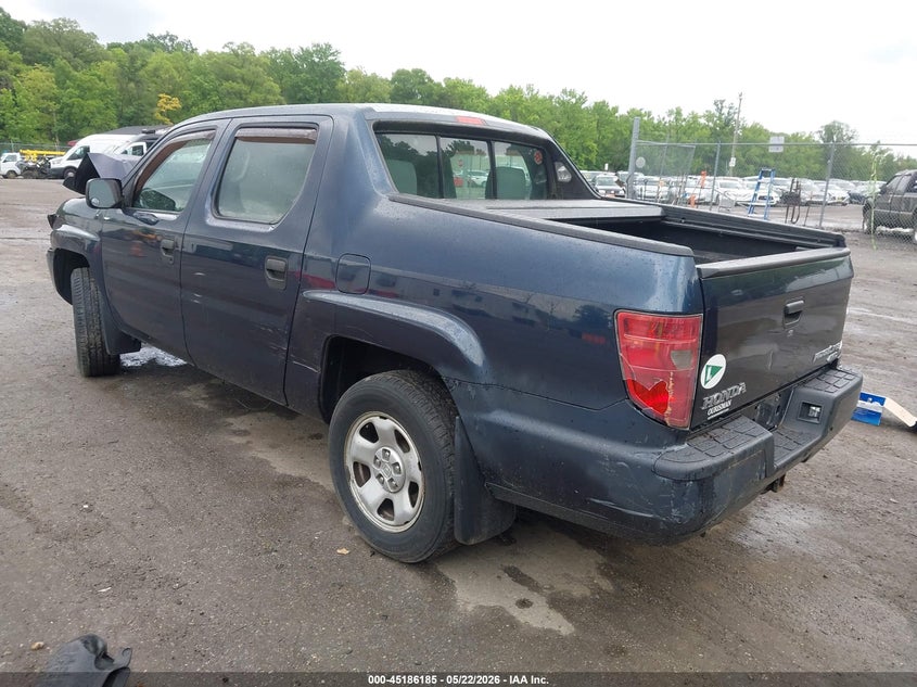 2011 Honda Ridgeline VIN 5FPYK1F23BB452242 IAAI salvage auction — FRONT END, Salvage - Greater Than 75% (Maryland), sold $650 on 2026-07-19 (photo 3)