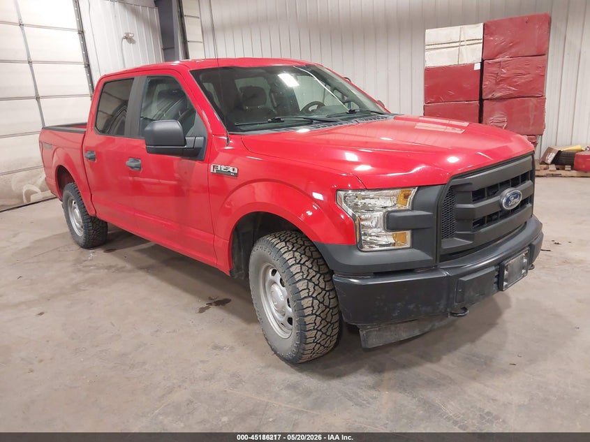 2017 Ford F-150 VIN 1FTEW1E87HKE26096 IAAI salvage auction — NORMAL WEAR, SF97 (South Dakota), sold $20,300 on 2026-07-09 (photo 1)