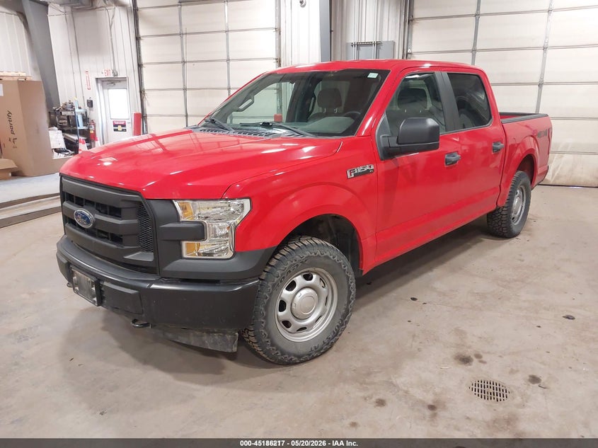 2017 Ford F-150 VIN 1FTEW1E87HKE26096 IAAI salvage auction — NORMAL WEAR, SF97 (South Dakota), sold $20,300 on 2026-07-09 (photo 2)