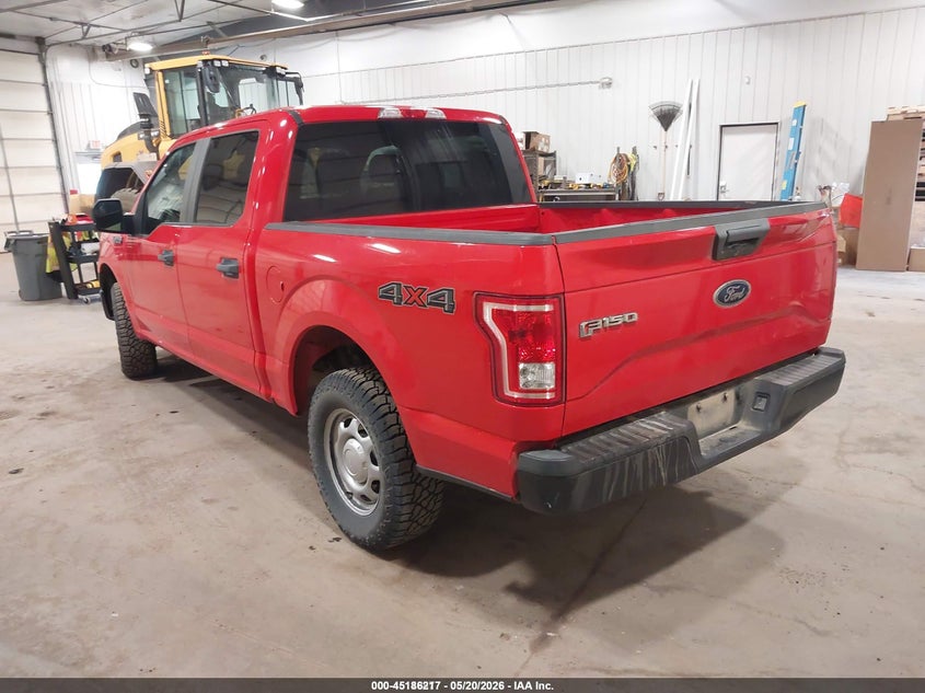 2017 Ford F-150 VIN 1FTEW1E87HKE26096 IAAI salvage auction — NORMAL WEAR, SF97 (South Dakota), sold $20,300 on 2026-07-09 (photo 3)