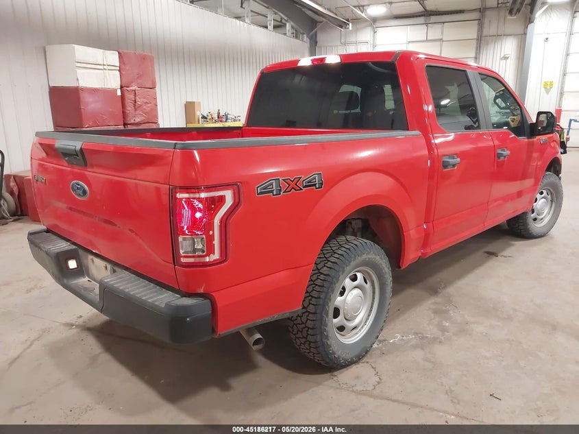 2017 Ford F-150 VIN 1FTEW1E87HKE26096 IAAI salvage auction — NORMAL WEAR, SF97 (South Dakota), sold $20,300 on 2026-07-09 (photo 4)