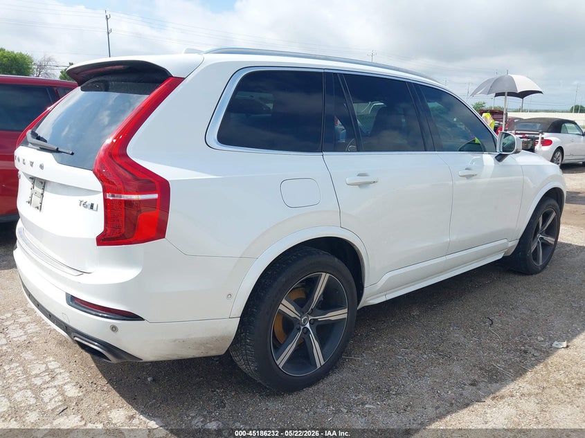 2016 Volvo Xc90 VIN YV4A22PM6G1057825 IAAI salvage auction — HAIL, Original (Texas), sold $7,100 on 2026-07-06 (photo 4)