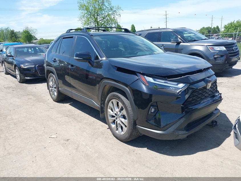 2024 Toyota Rav 4 VIN 2T3A1RFV7RW446132 IAAI salvage auction — FRONT END, Clear (Michigan), sold $12,200 on 2026-07-18 (photo 1)