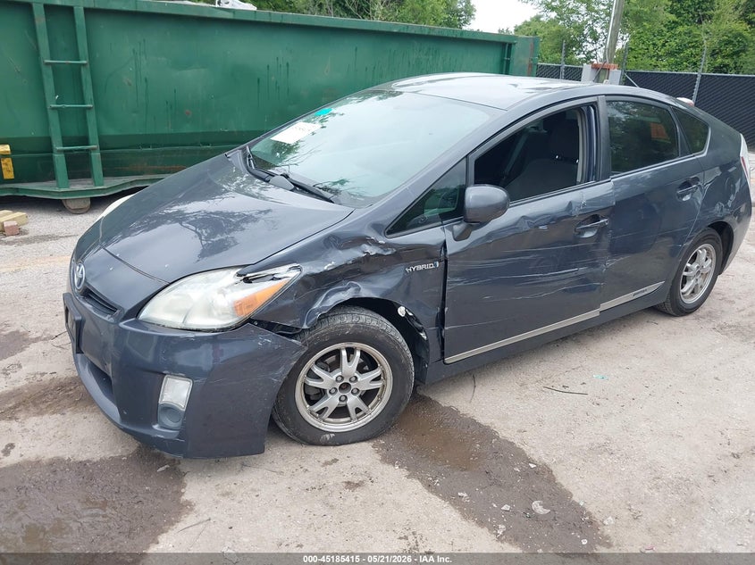 2011 Toyota Prius VIN JTDKN3DU5B1374433 IAAI salvage auction — LEFT SIDE, Salvage (Kansas), sold $2,250 on 2026-07-08 (photo 2)