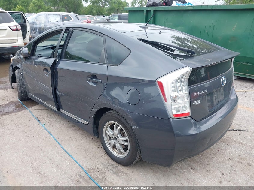 2011 Toyota Prius VIN JTDKN3DU5B1374433 IAAI salvage auction — LEFT SIDE, Salvage (Kansas), sold $2,250 on 2026-07-08 (photo 3)
