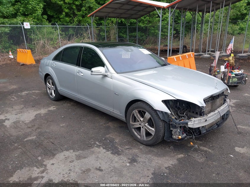 2012 Mercedes-benz S-klasse VIN WDDNG9EB4CA470830 IAAI salvage auction — FRONT END, Salvage - Greater Than 75% (Maryland), sold $1,300 on 2026-07-14 (photo 1)