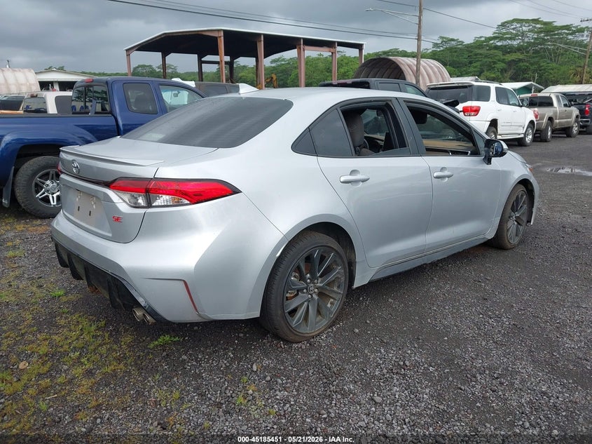 2025 Toyota Corolla VIN JTDP4MCE4S3525565 IAAI salvage auction — FRONT END, Clear (Hawaii), sold $1,650 on 2026-07-28 (photo 4)