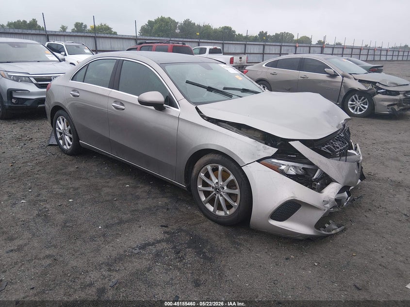 2020 Mercedes-benz A-klasse VIN WDD3G4EB9LW037954 IAAI salvage auction — FRONT END, Salvage (Arkansas), sold $3,250 on 2026-08-15 (photo 1)