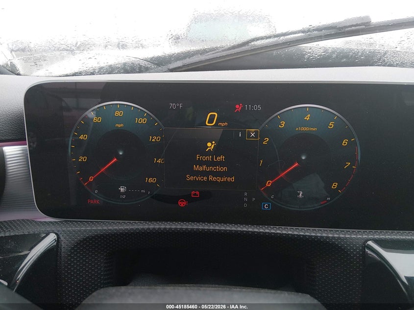 2020 Mercedes-benz A-klasse VIN WDD3G4EB9LW037954 IAAI salvage auction — FRONT END, Salvage (Arkansas), sold $3,250 on 2026-08-15 (photo 7)