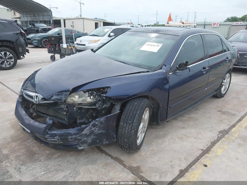 2006 Honda Accord VIN JHMCM56896C004484 IAAI salvage auction — FRONT END, Salvage (Texas), sold $300 on 2026-07-06 (photo 2)