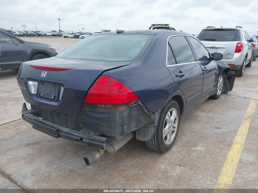 2006 Honda Accord VIN JHMCM56896C004484 IAAI salvage auction — FRONT END, Salvage (Texas), sold $300 on 2026-07-06 (photo 4)
