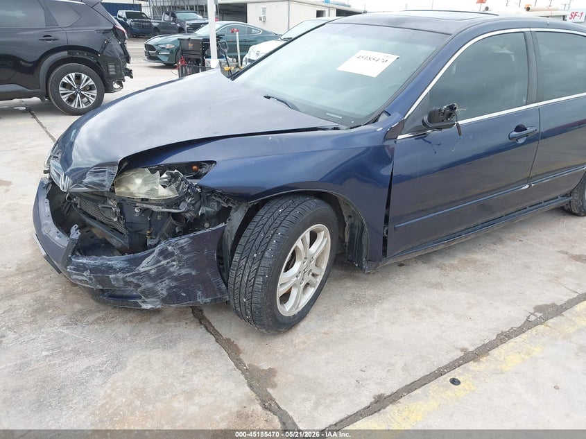 2006 Honda Accord VIN JHMCM56896C004484 IAAI salvage auction — FRONT END, Salvage (Texas), sold $300 on 2026-07-06 (photo 6)
