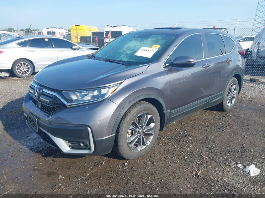 2020 Honda Cr-v VIN 2HKRW1H51LH422586 IAAI salvage auction — HAIL, Salvage (Arkansas), sold $7,550 on 2026-07-29 (photo 2)