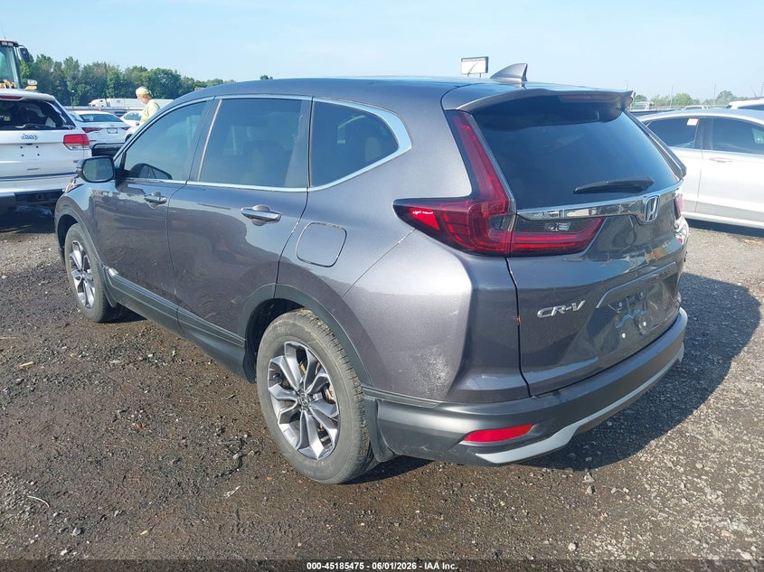 2020 Honda Cr-v VIN 2HKRW1H51LH422586 IAAI salvage auction — HAIL, Salvage (Arkansas), sold $7,550 on 2026-07-29 (photo 3)