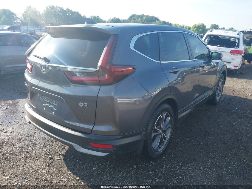 2020 Honda Cr-v VIN 2HKRW1H51LH422586 IAAI salvage auction — HAIL, Salvage (Arkansas), sold $7,550 on 2026-07-29 (photo 4)