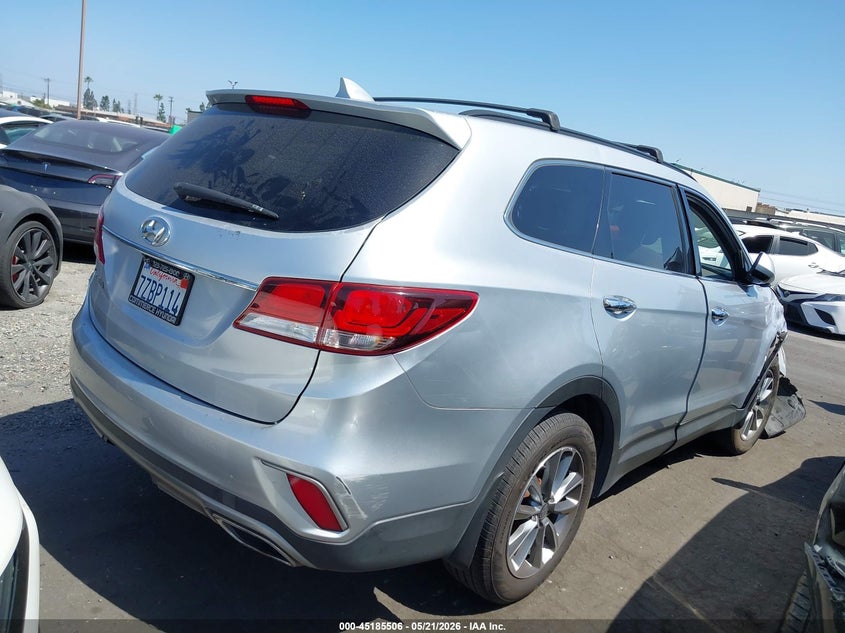2017 Hyundai Santa fe VIN KM8SM4HF0HU240680 IAAI salvage auction — RIGHT FRONT, Salvage Certificate (California), sold $2,650 on 2026-07-15 (photo 4)