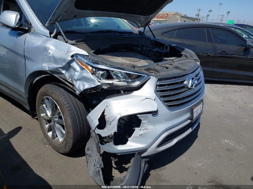2017 Hyundai Santa fe VIN KM8SM4HF0HU240680 IAAI salvage auction — RIGHT FRONT, Salvage Certificate (California), sold $2,650 on 2026-07-15 (photo 6)