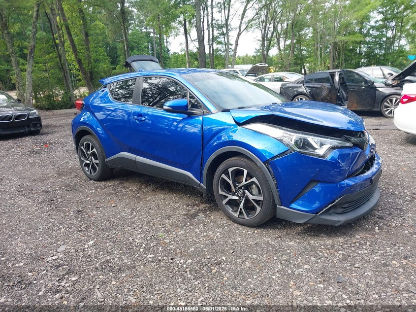 2019 Toyota C-hr VIN JTNKHMBX2K1046330 IAAI salvage auction — FRONT END, Salvage Title, sold $3,450 on 2026-07-28 (photo 1)