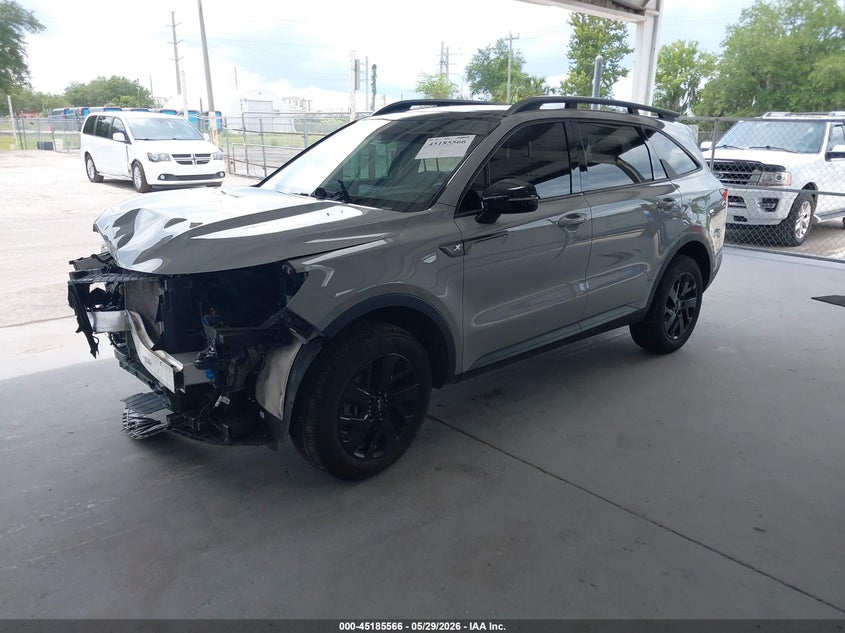 2022 Kia Sorento VIN 5XYRLDLC0NG082051 IAAI salvage auction — FRONT END, Salvage Title, sold $7,100 on 2026-07-15 (photo 2)