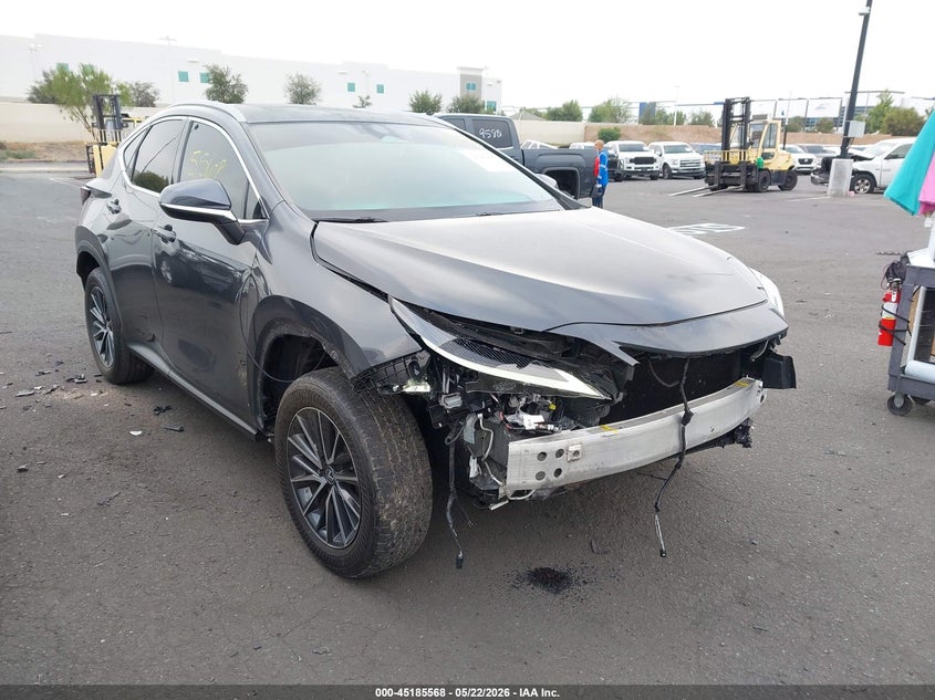 2024 Lexus Nx VIN 2T2AGCEZ3RC037700 IAAI salvage auction — Front End, Salvage Certificate (California), sold $16,350 on 2026-06-26 (photo 1)