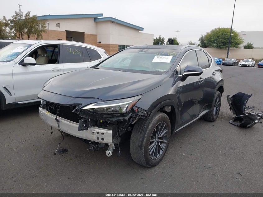 2024 Lexus Nx VIN 2T2AGCEZ3RC037700 IAAI salvage auction — Front End, Salvage Certificate (California), sold $16,350 on 2026-06-26 (photo 2)