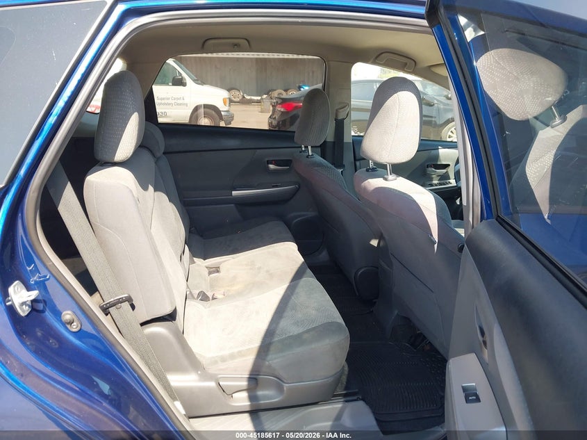 2012 Toyota Prius v VIN JTDZN3EU4C3026982 IAAI salvage auction — RIGHT FRONT, Salvage (California), sold $800 on 2026-07-08 (photo 8)