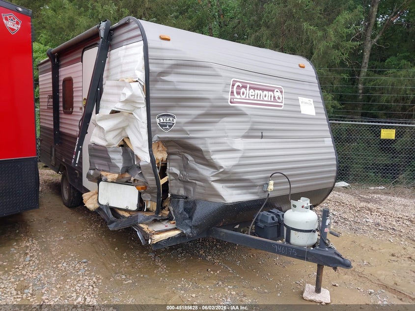 2022 Coleman Other VIN 4YDTCMG16NJ946175 IAAI salvage auction — Unknown, Salvage (North Carolina), sold $25 on 2026-07-22 (photo 1)