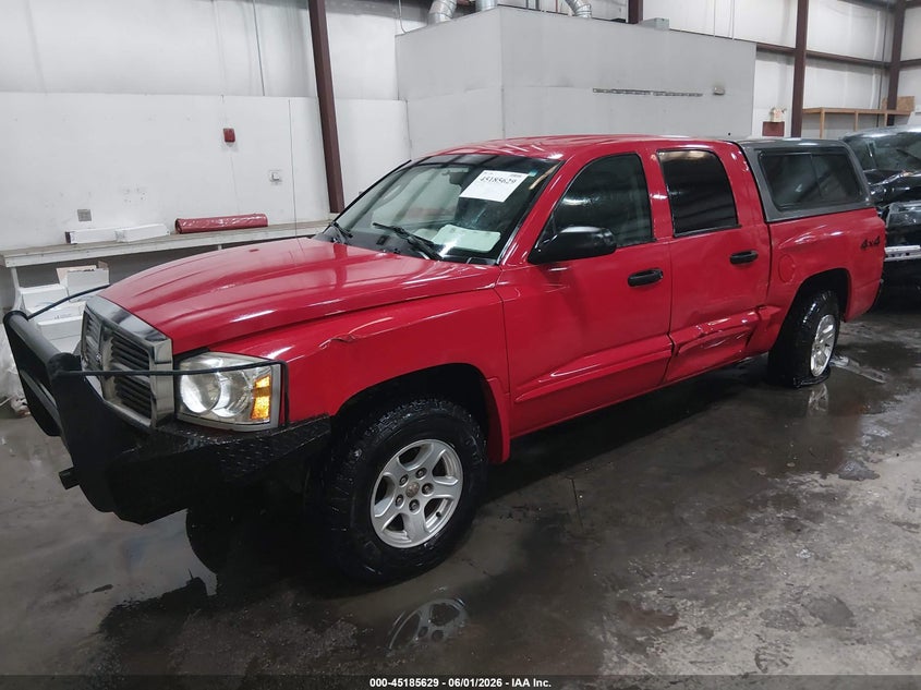 2006 Dodge Dakota VIN 1D7HW48N66S502863 IAAI salvage auction — LEFT REAR, Salvage (Idaho), sold $650 on 2026-07-31 (photo 2)