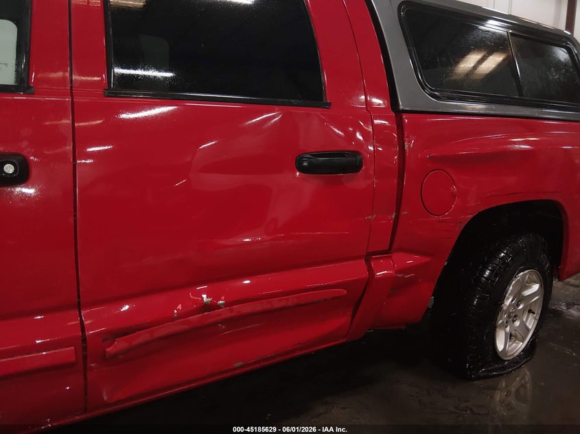 2006 Dodge Dakota VIN 1D7HW48N66S502863 IAAI salvage auction — LEFT REAR, Salvage (Idaho), sold $650 on 2026-07-31 (photo 6)