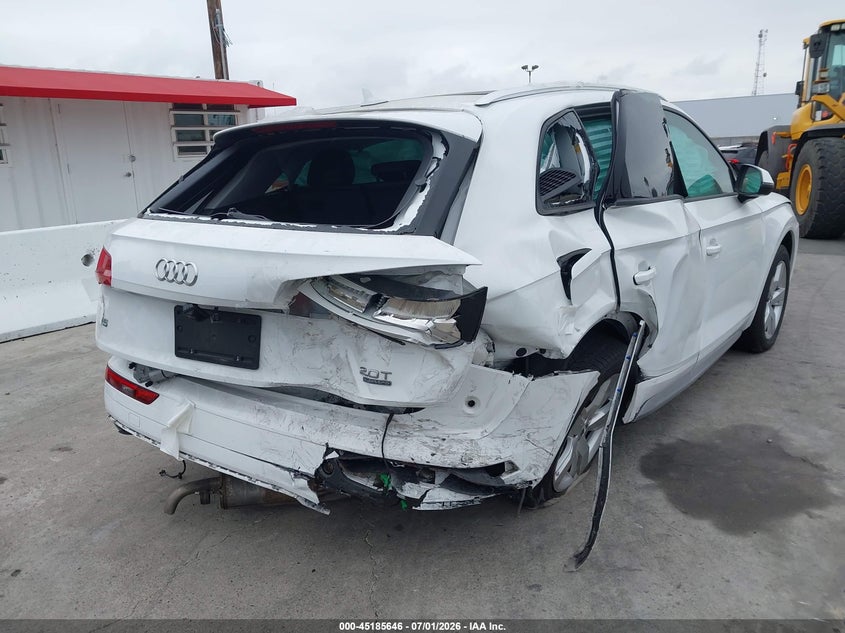 2018 Audi Q5 VIN WA1ANAFY5J2023010 IAAI salvage auction — RIGHT REAR, Salvage (California), sold $3,850 on 2026-07-29 (photo 4)