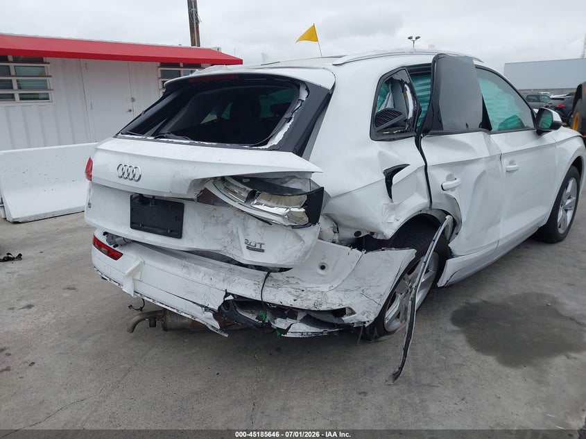 2018 Audi Q5 VIN WA1ANAFY5J2023010 IAAI salvage auction — RIGHT REAR, Salvage (California), sold $3,850 on 2026-07-29 (photo 6)