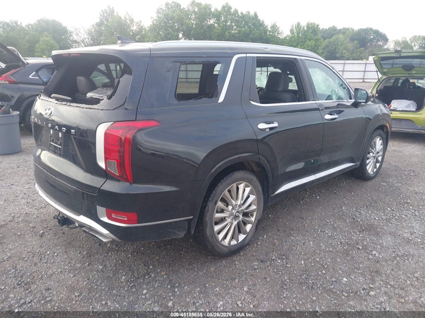 2020 Hyundai Palisade VIN KM8R54HE7LU169537 IAAI salvage auction — BIO HAZARD, Salvage (Arkansas), sold $3,700 on 2026-07-20 (photo 4)