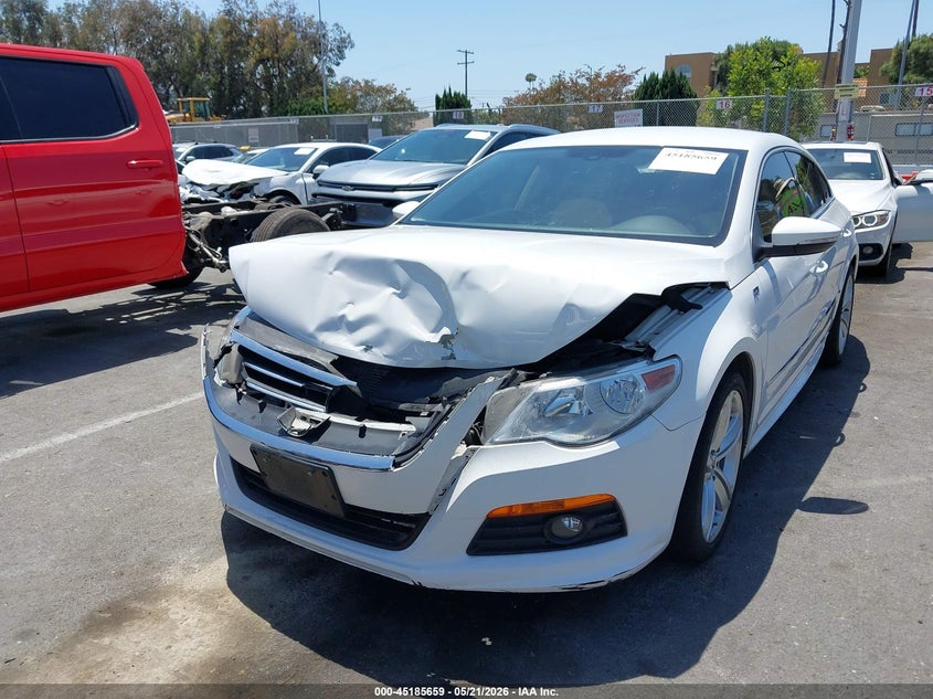 2012 Volkswagen Passat cc VIN WVWMP7ANXCE541340 IAAI salvage auction — FRONT END, Salvage (California), sold $1,000 on 2026-07-30 (photo 2)