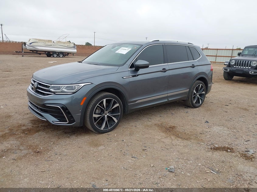 2022 Volkswagen Tiguan VIN 3VV4B7AX4NM084104 IAAI salvage auction — HAIL, Original (Texas), sold $11,300 on 2026-07-26 (photo 2)