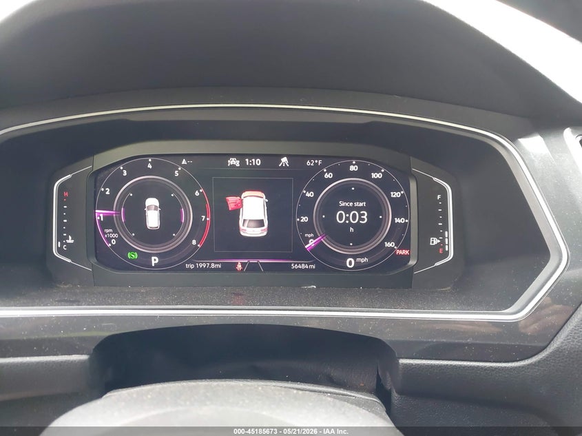 2022 Volkswagen Tiguan VIN 3VV4B7AX4NM084104 IAAI salvage auction — HAIL, Original (Texas), sold $11,300 on 2026-07-26 (photo 7)