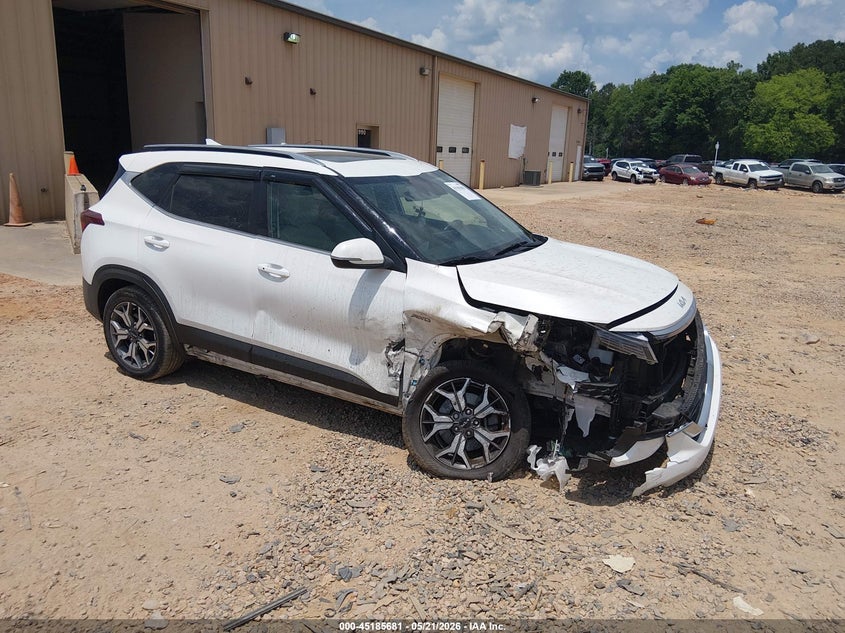 2022 Kia Seltos VIN KNDERCAA4N7302796 IAAI salvage auction — FRONT END, Salvage (North Carolina), sold $3,500 on 2026-07-06 (photo 1)