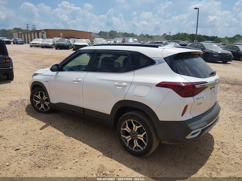 2022 Kia Seltos VIN KNDERCAA4N7302796 IAAI salvage auction — FRONT END, Salvage (North Carolina), sold $3,500 on 2026-07-06 (photo 3)
