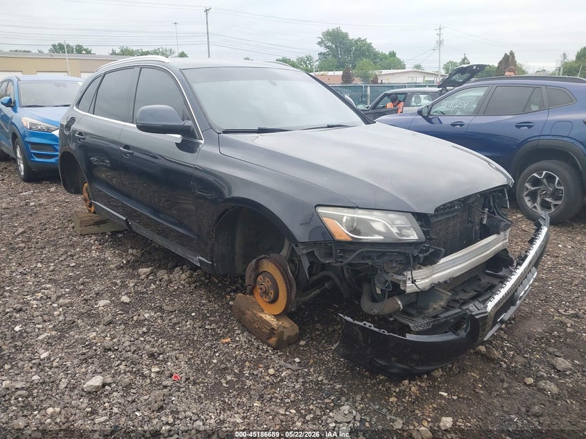 2012 Audi Q5 VIN WA1LFAFPXCA093348 IAAI salvage auction — FRONT END, Salvage (Ohio), sold $25 on 2026-07-29 (photo 1)