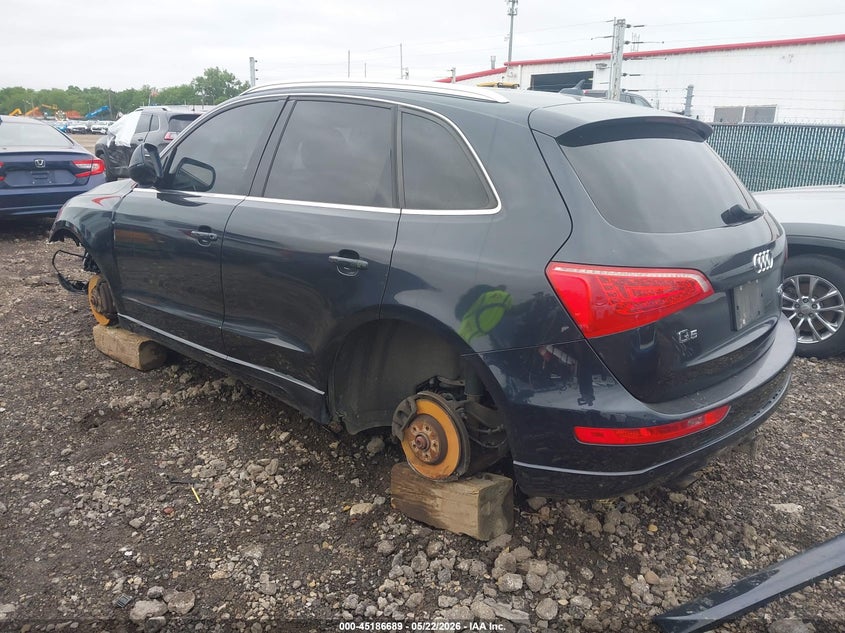 2012 Audi Q5 VIN WA1LFAFPXCA093348 IAAI salvage auction — FRONT END, Salvage (Ohio), sold $25 on 2026-07-29 (photo 3)