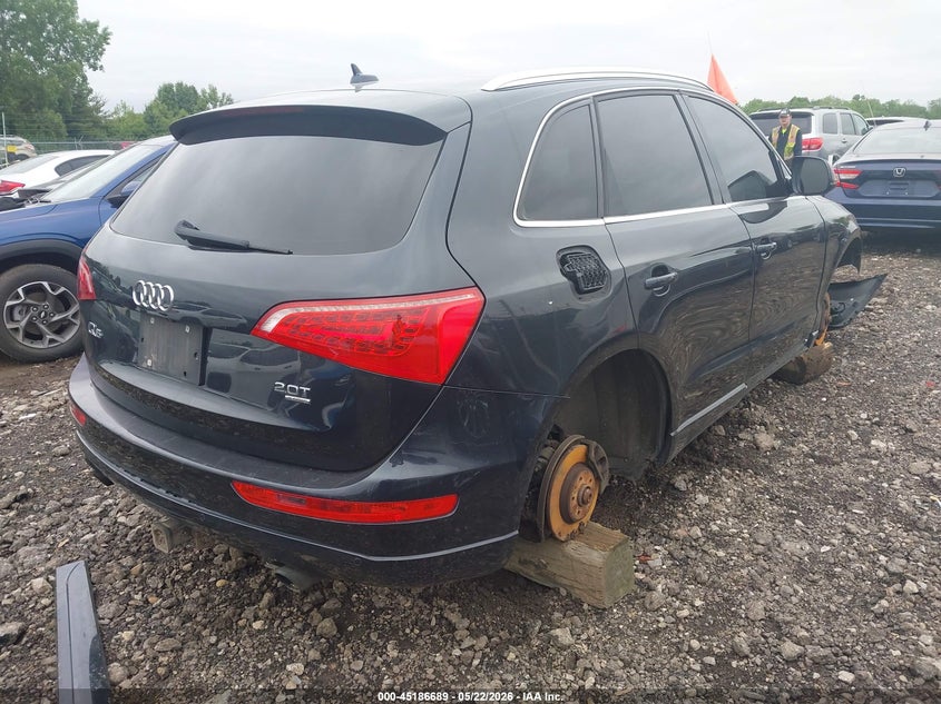 2012 Audi Q5 VIN WA1LFAFPXCA093348 IAAI salvage auction — FRONT END, Salvage (Ohio), sold $25 on 2026-07-29 (photo 4)