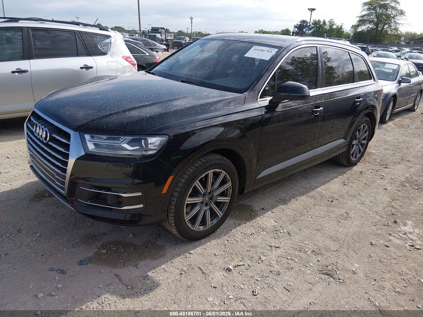 2017 Audi Q7 VIN WA1LAAF72HD053303 IAAI salvage auction — REAR END, Salvage Title, sold $4,100 on 2026-07-21 (photo 2)