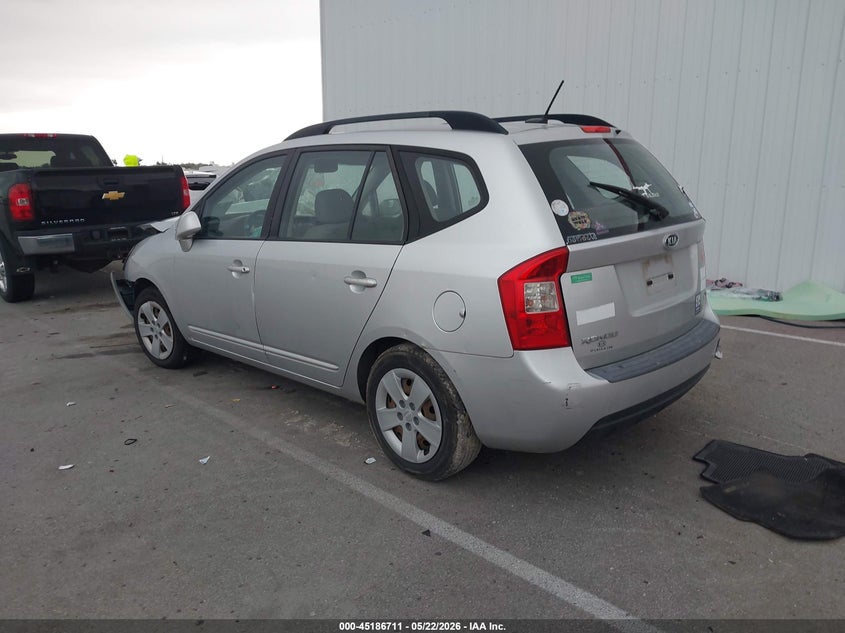 2009 Kia Rondo VIN KNAFG528897273176 IAAI salvage auction — FRONT & REAR, Certificate Of Title (Nebraska), sold $525 on 2026-07-09 (photo 3)