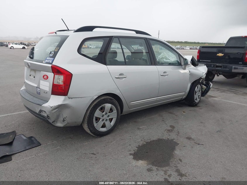 2009 Kia Rondo VIN KNAFG528897273176 IAAI salvage auction — FRONT & REAR, Certificate Of Title (Nebraska), sold $525 on 2026-07-09 (photo 4)