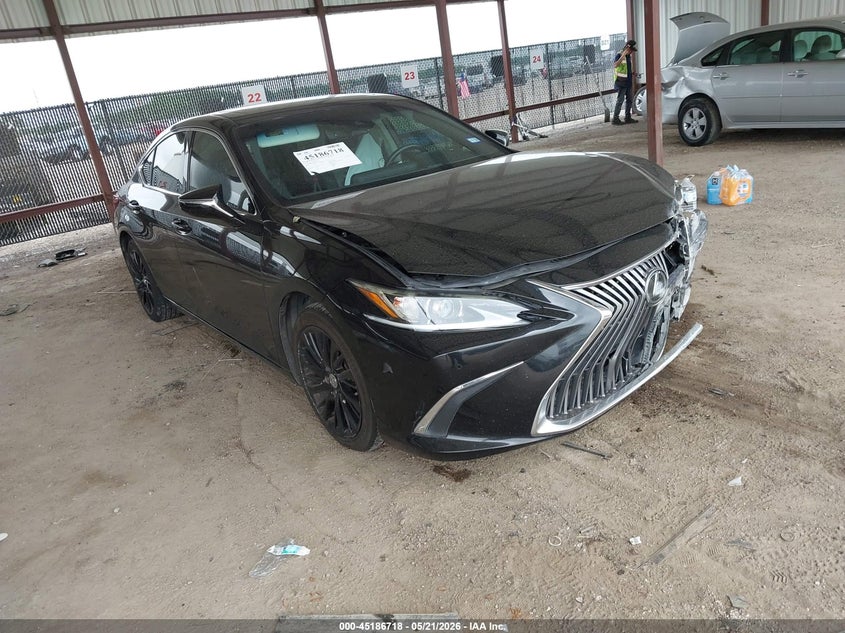 2019 Lexus ES VIN 58ABZ1B10KU040217 IAAI salvage auction — FRONT END, Salvage (Texas), sold $8,700 on 2026-07-11 (photo 1)