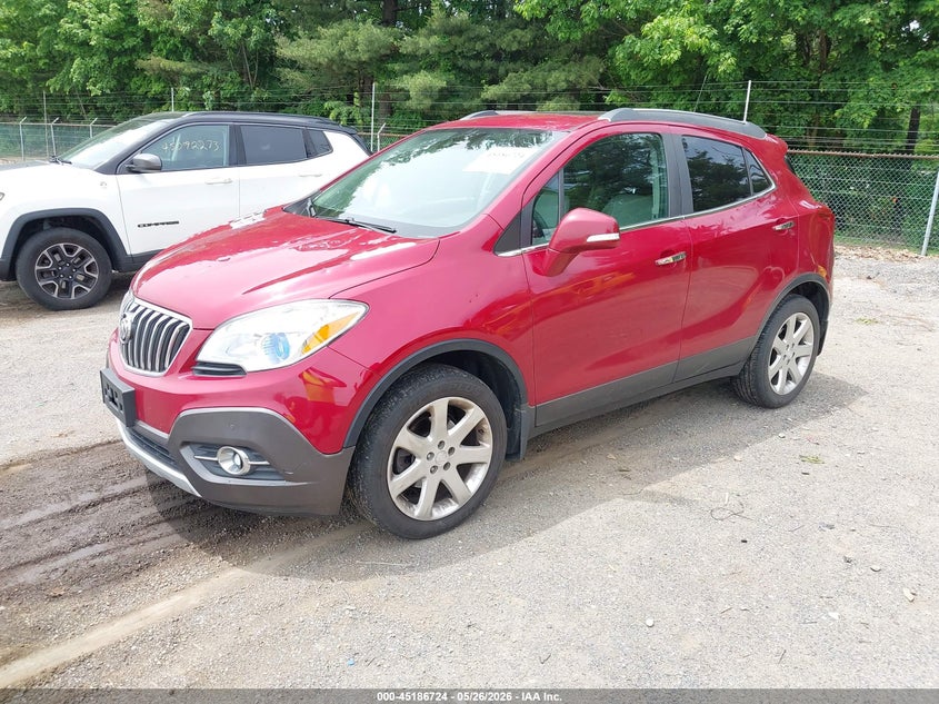 2015 Buick Encore VIN KL4CJHSB7FB179958 IAAI salvage auction — HAIL, Salvage (Ohio), sold $375 on 2026-07-27 (photo 2)